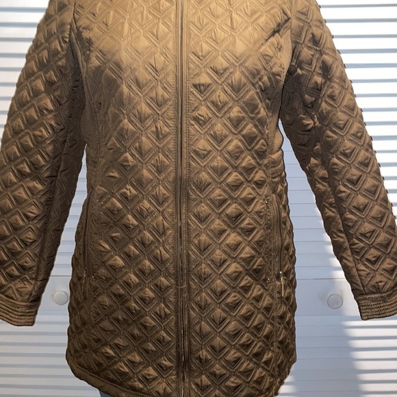 Weatherproof | Snap Hooded Quilted Jacket - Women size M - Picture 2 of 7